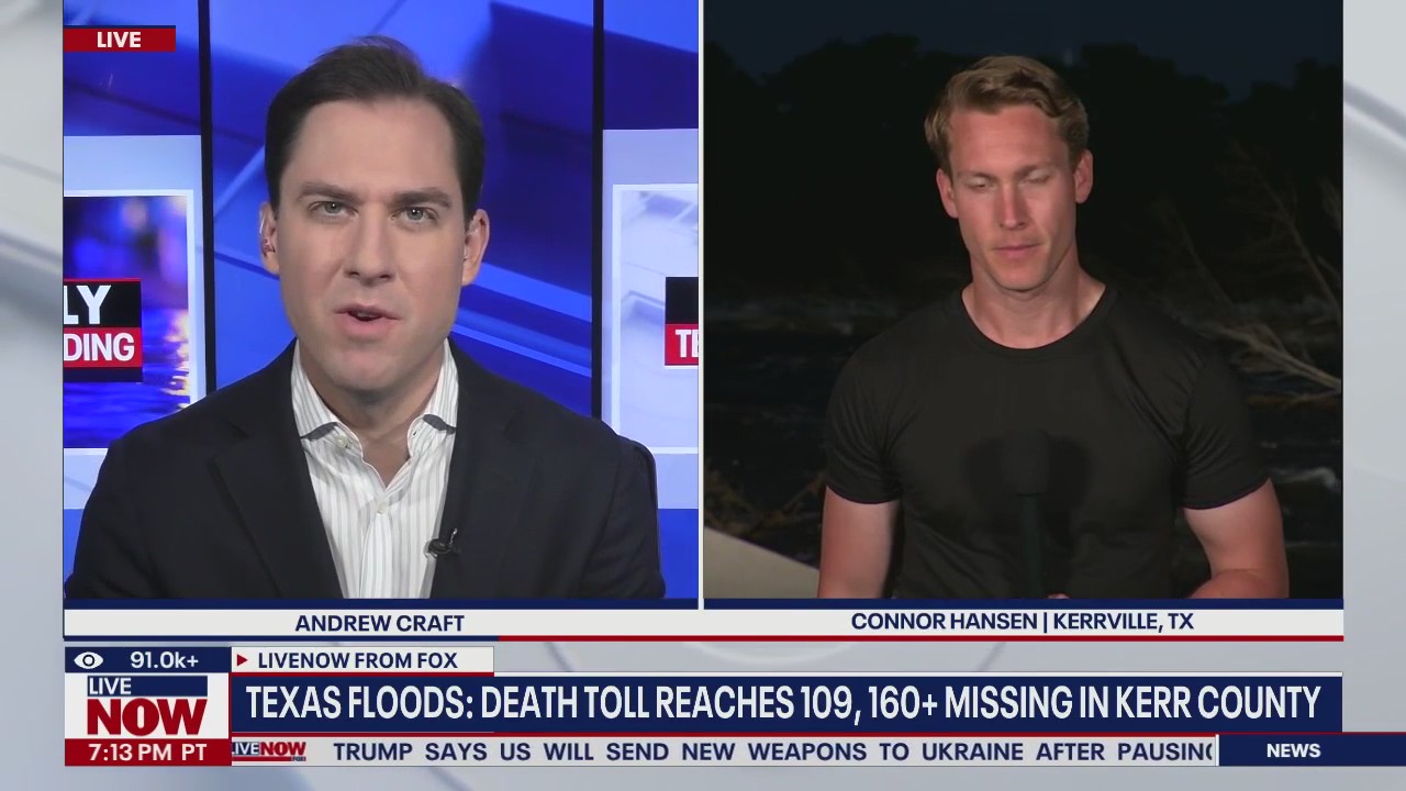 Search for survivors after central Texas flooding