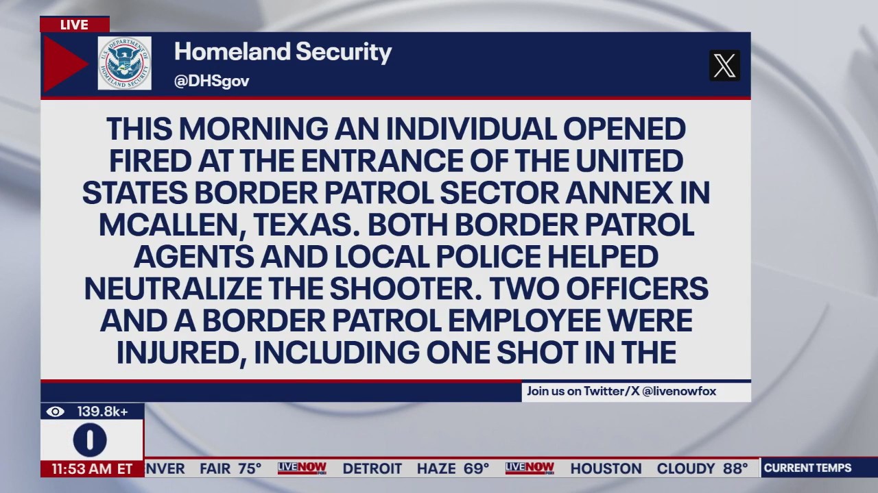 Texas Border Patrol shooting