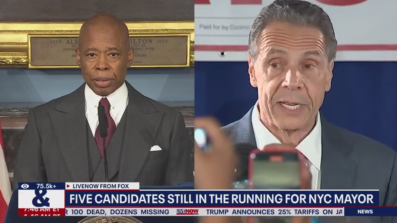 NYC Mayor Adams says Cuomo is pushing him to drop out