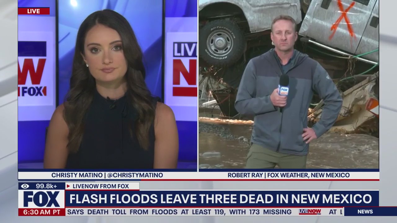 3 dead after historic flash floods in New Mexico