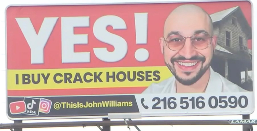 'We buy crack houses' signs stir outrage in Cleveland neighborhood