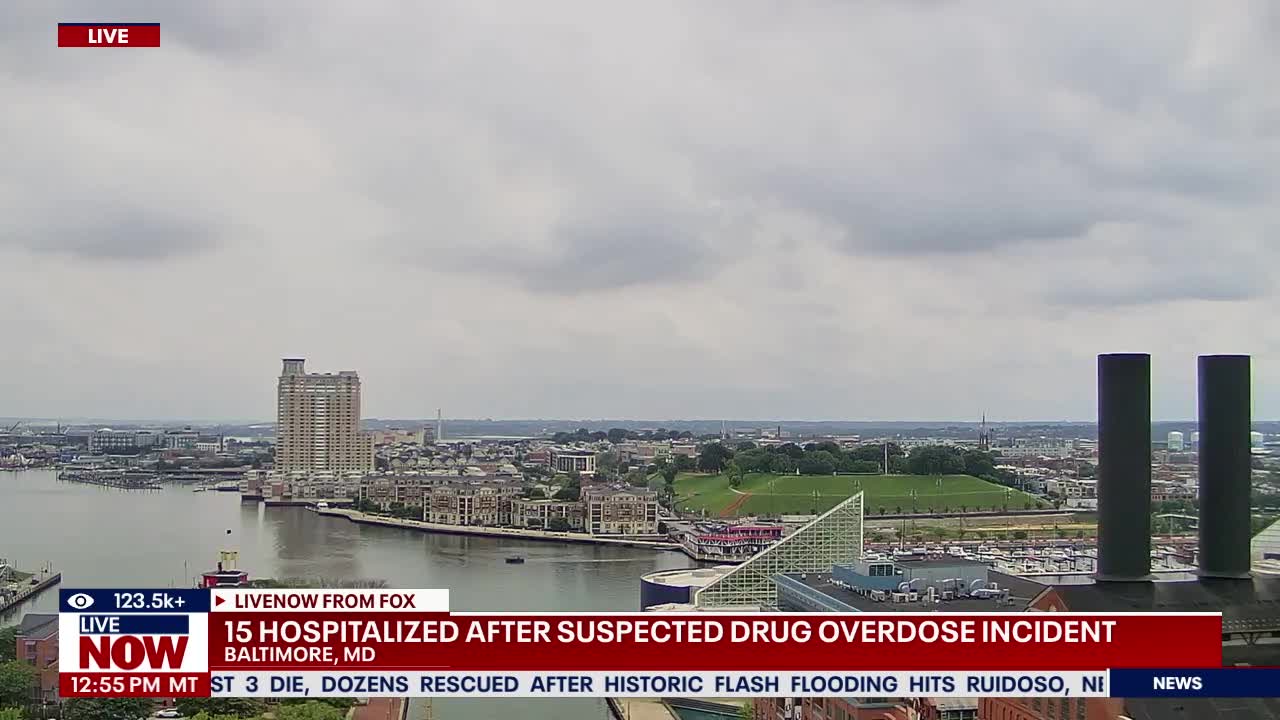 Baltimore drug overdoses: 15 hospitalized