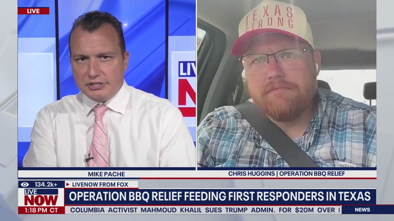 Operation BBQ feeding first responders in Texas