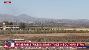 Israel strikes military tanks in southern Syria