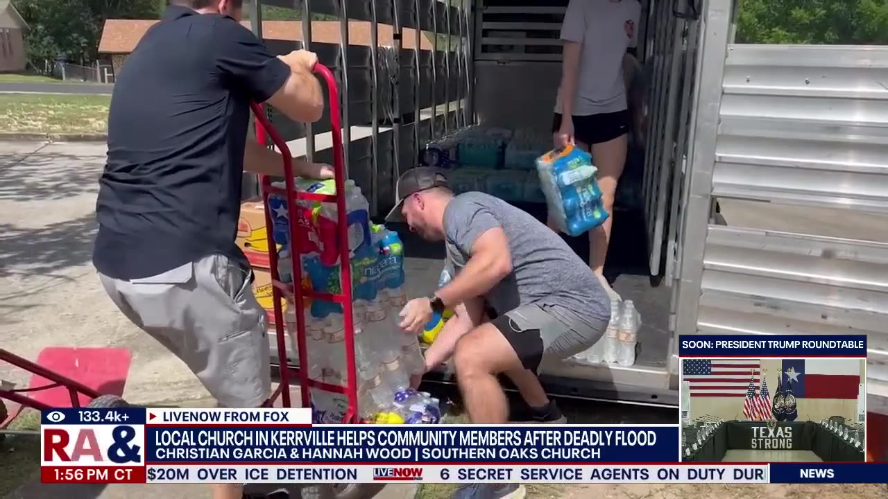 Church helps community members after deadly flood