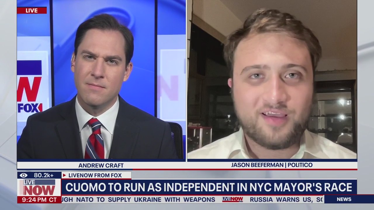 Cuomo to run as Independent in NYC mayoral race | LiveNOW from FOX