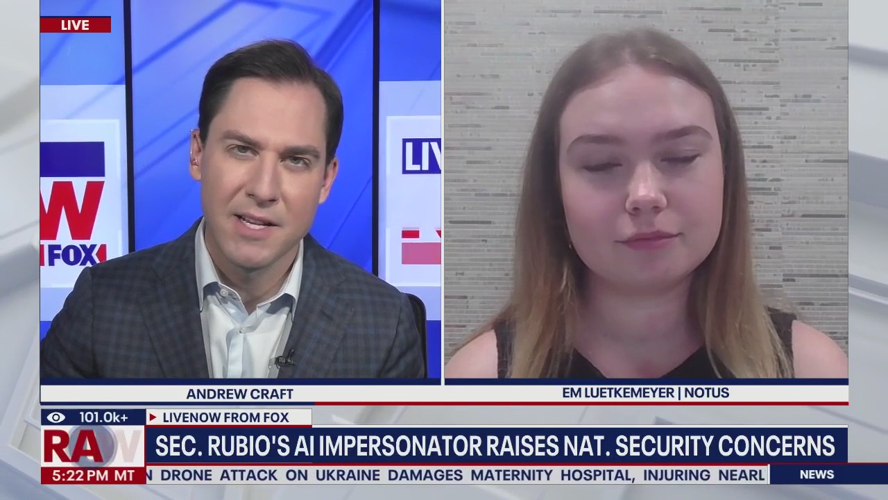 Sec. Rubio's AI impersonator raises national security concerns