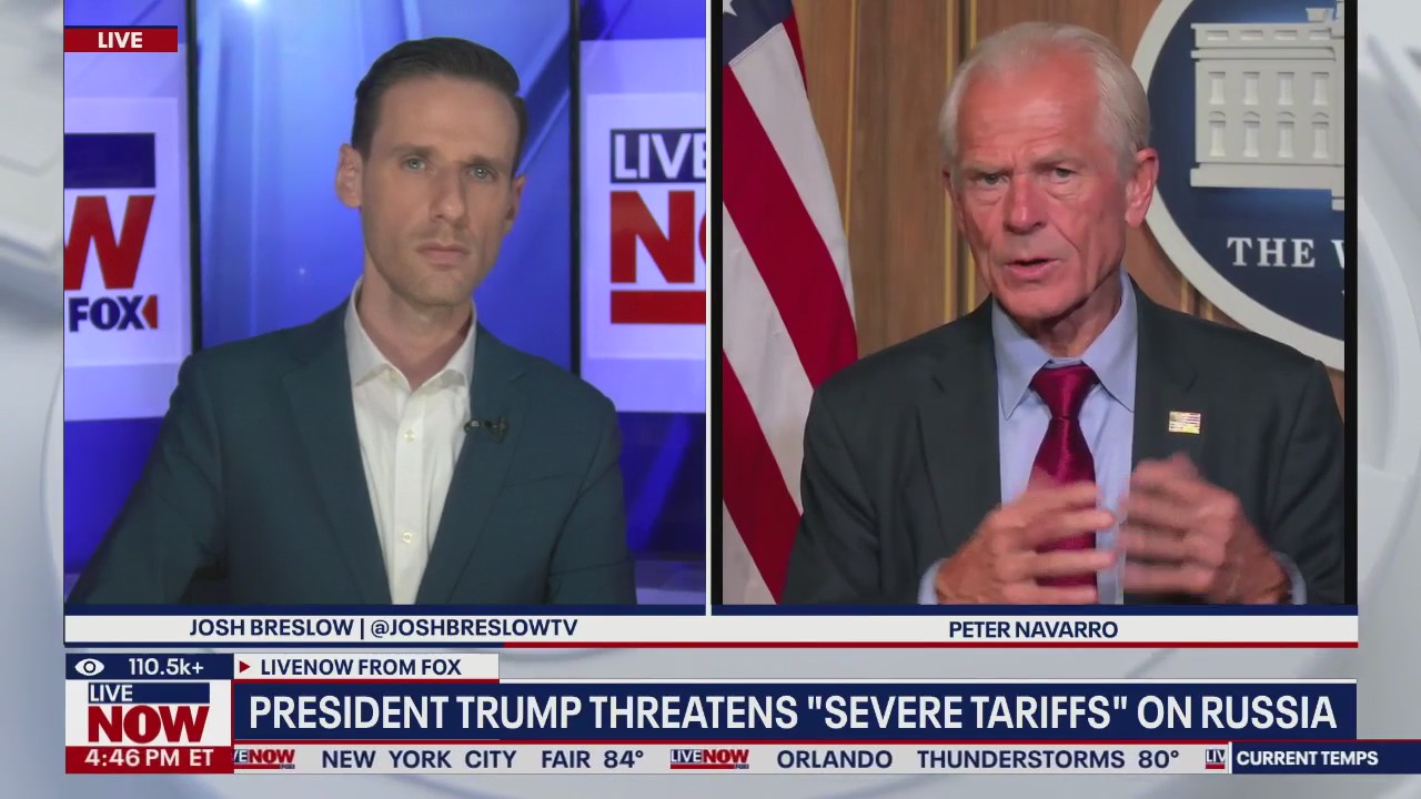 Peter Navarro talks tariffs with LiveNOW from FOX