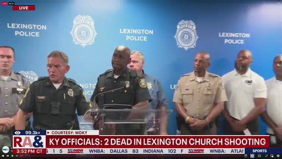 2 dead in Lexington church shooting, KY officials say