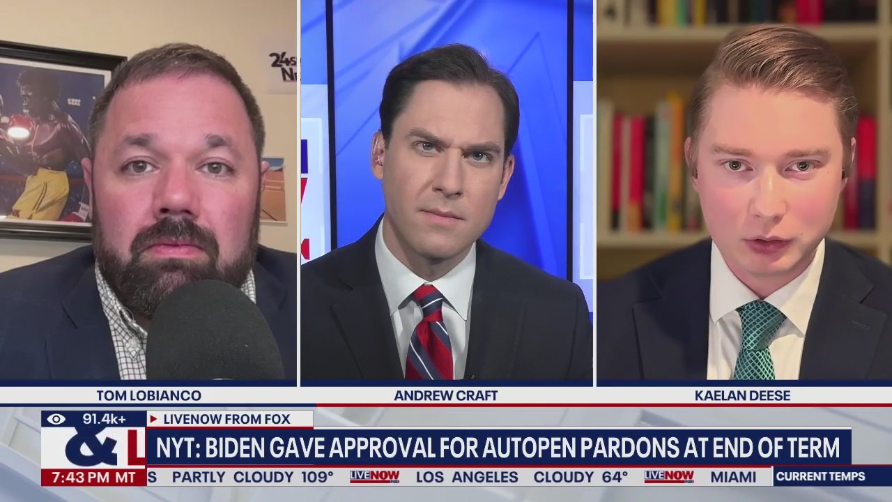 NYT: Biden gave approval for autopen pardons