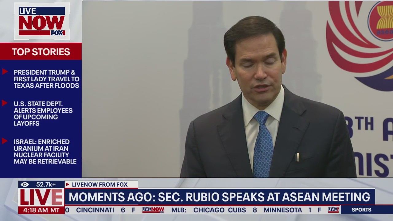 Sec. Rubio speaks at Asean meeting