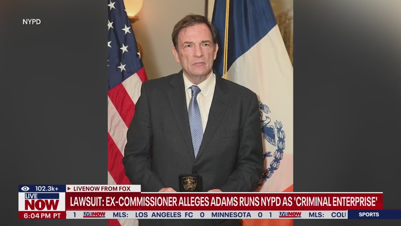 Adams runs NYPD as 'criminal enterprise,' lawsuit alleges