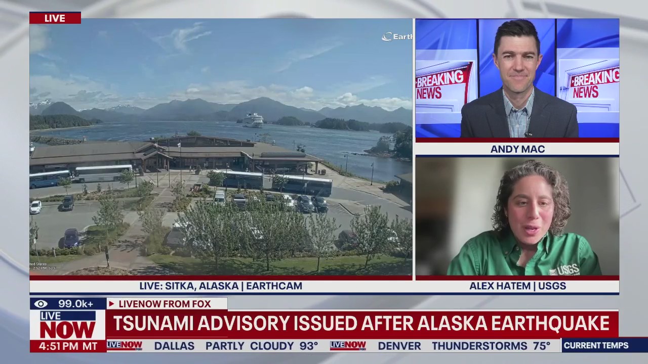 Tsunami advisory canceled after Alaska earthquake
