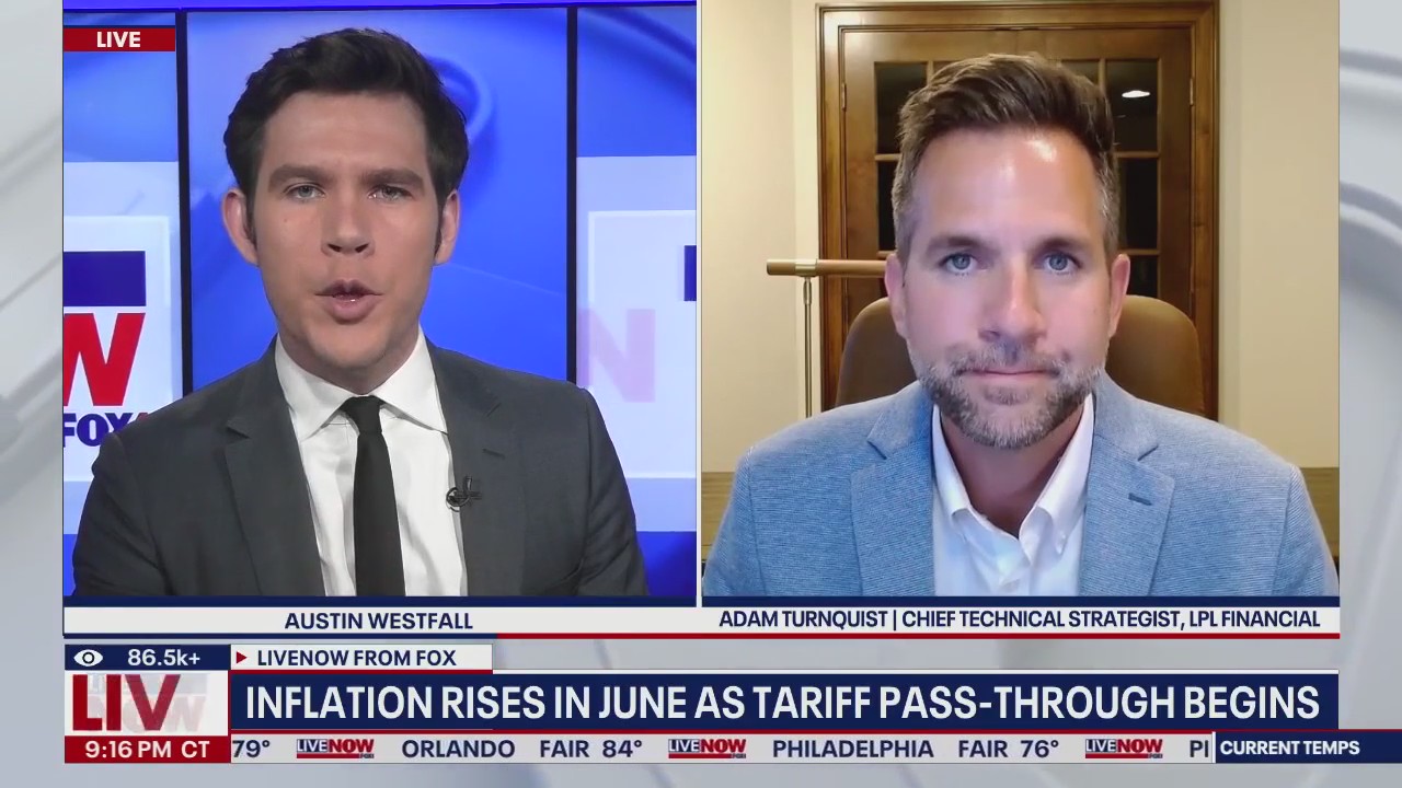 Inflation rises in June as tariff pass-through begins