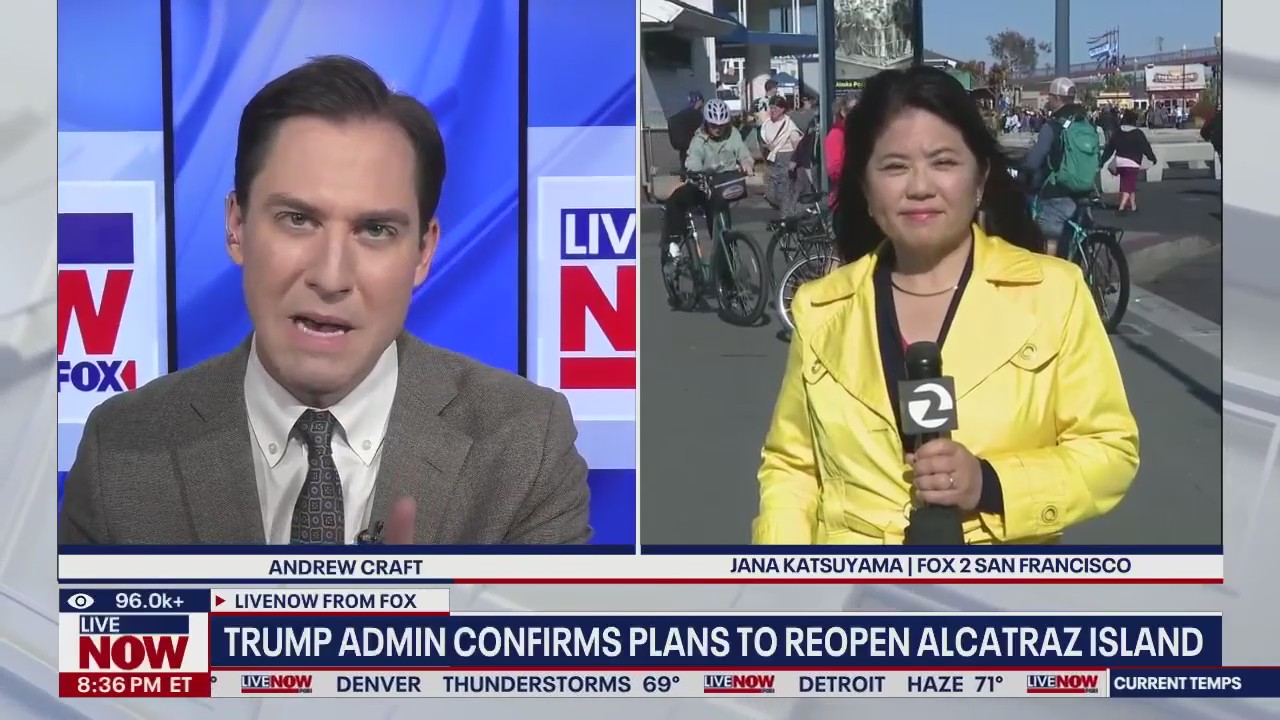 Trump admin confirms plans to reopen Alcatraz Island