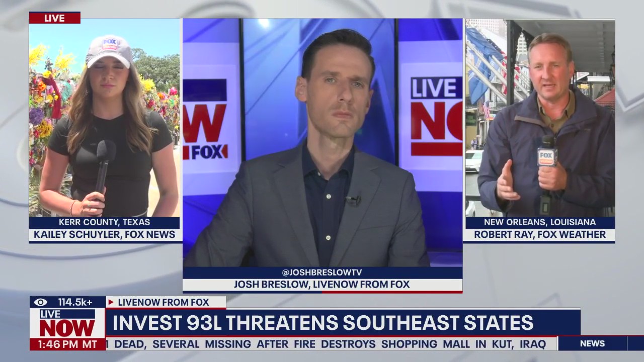 LIVE UPDATE: Texas floods, Invest 93L latest