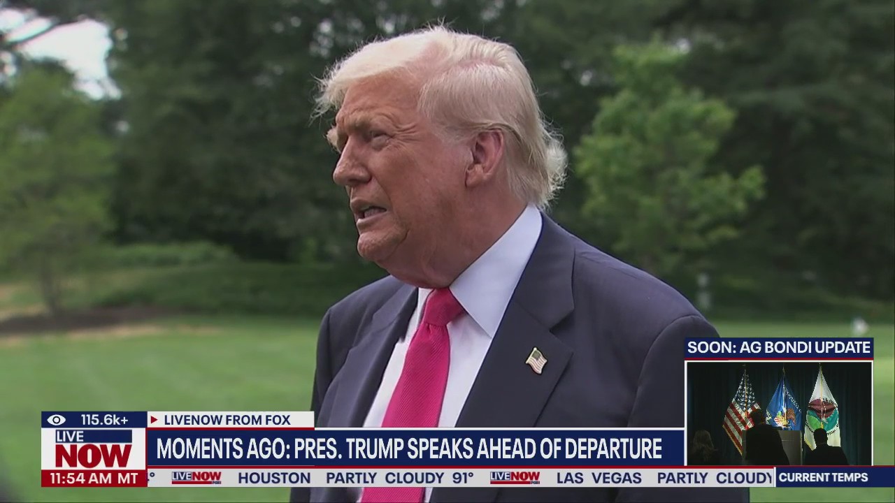 President Trump on Russia, tariffs & Fed Chair Powell