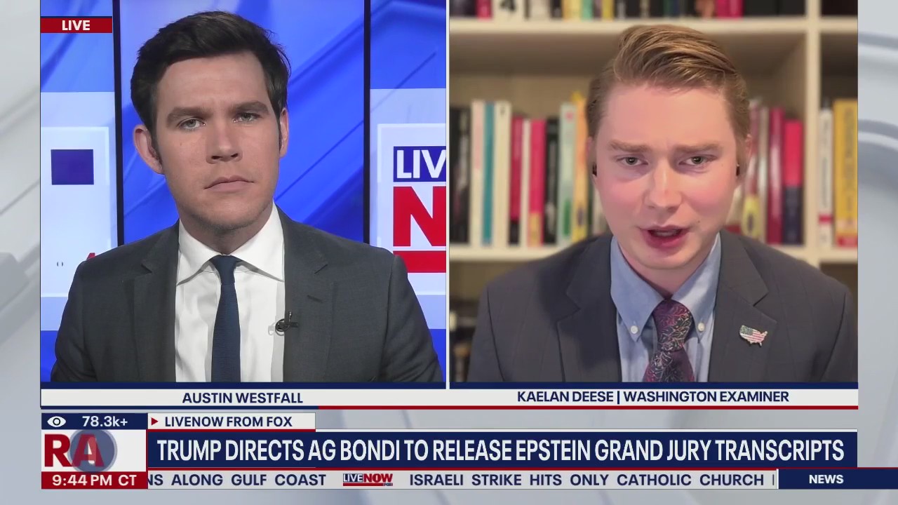 Trump directs Bondi to release Epstein grand jury transcripts