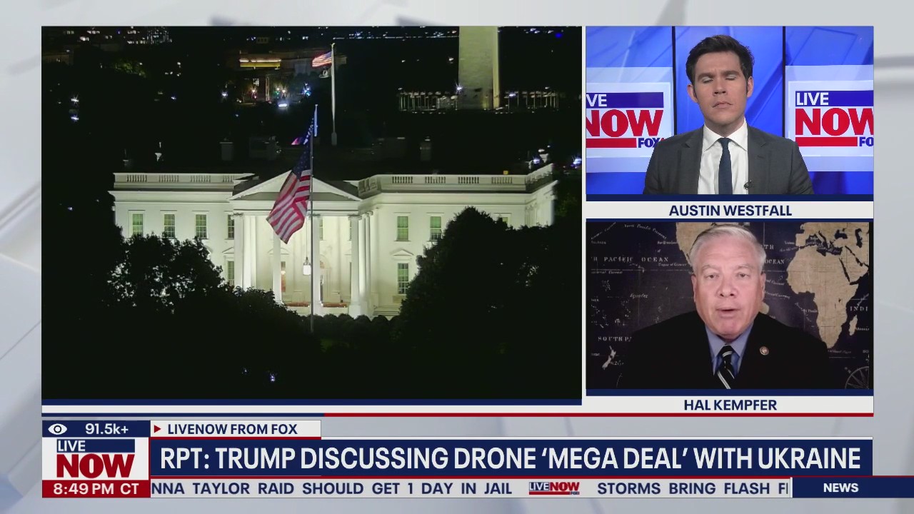 Trump discussing drone 'mega deal' with Ukraine