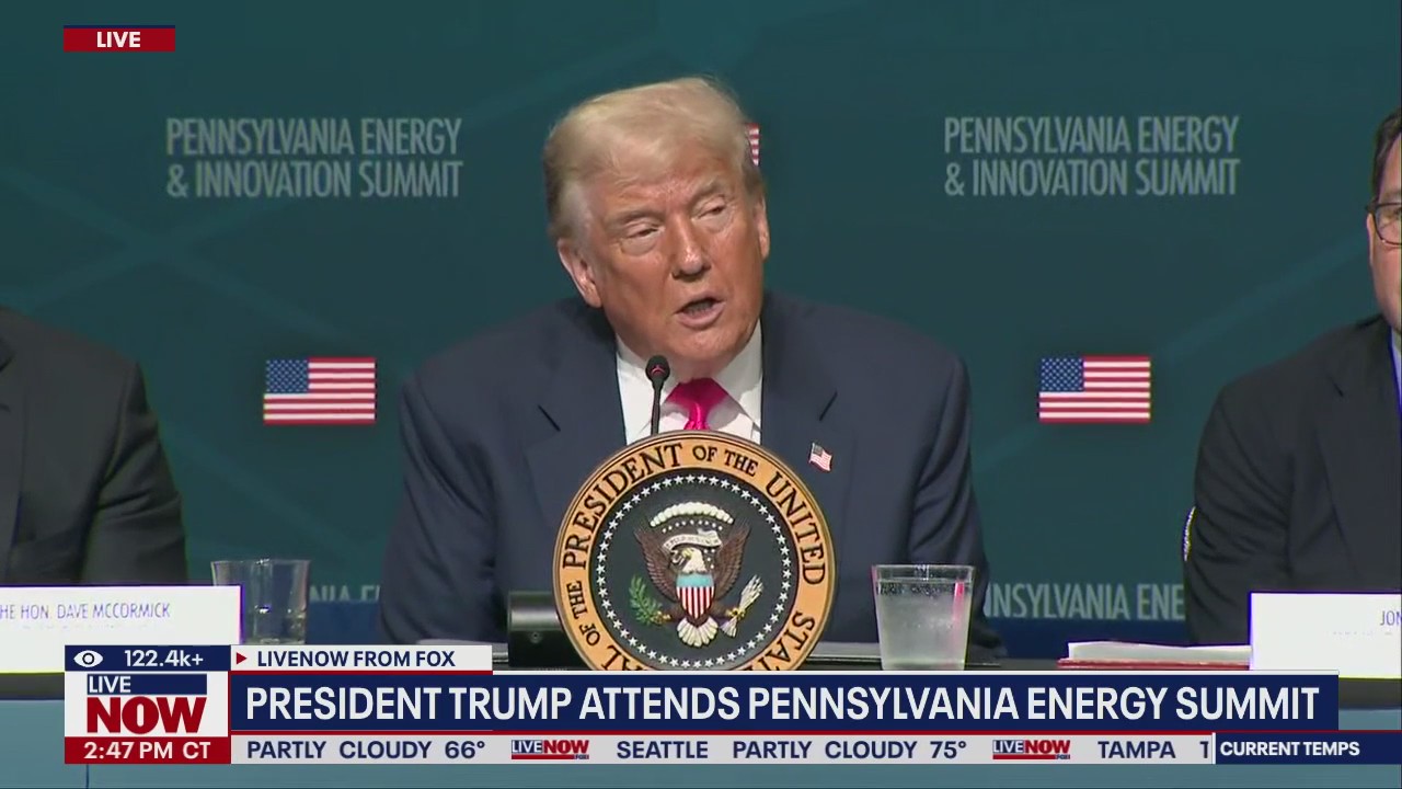 President Trump speaks at Pennsylvania Energy Summit