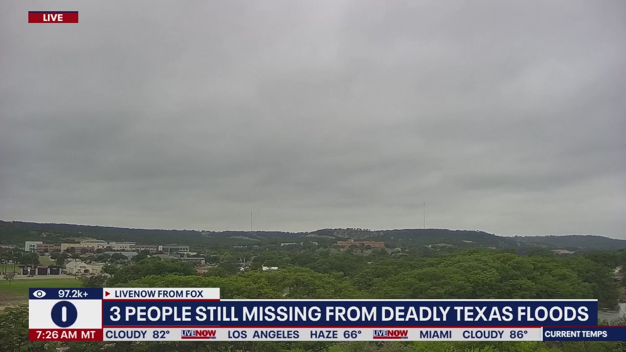 3 people still missing from deadly TX floods