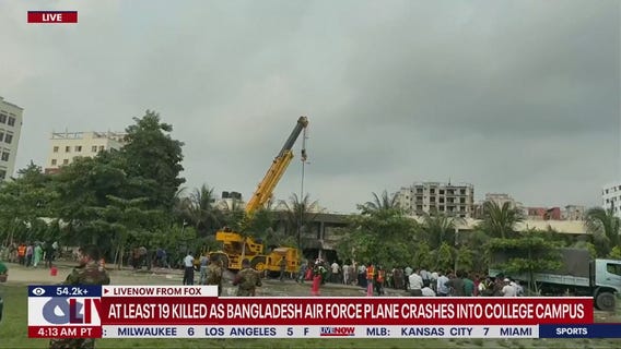 More than 16 dead in Bangladesh Air Force jet crash
