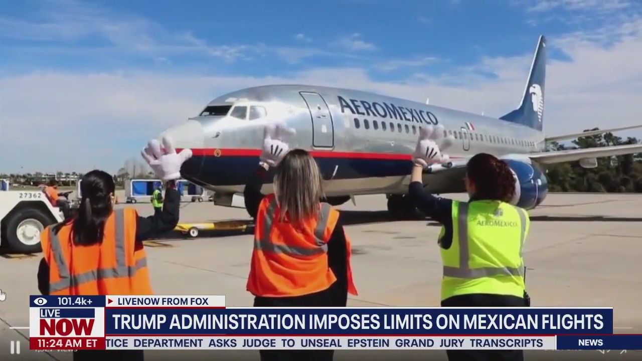 Trump admin. imposes limits on Mexican flights