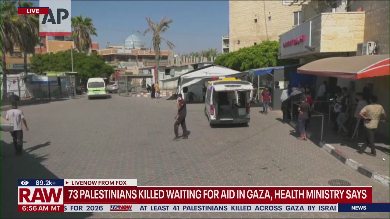 73 Palestinians killed waiting for aid in Gaza