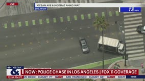 WATCH ending of high-speed police chase in LA