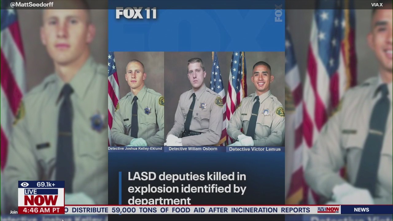 LSAD releases names of 3 deputies killed in explosion