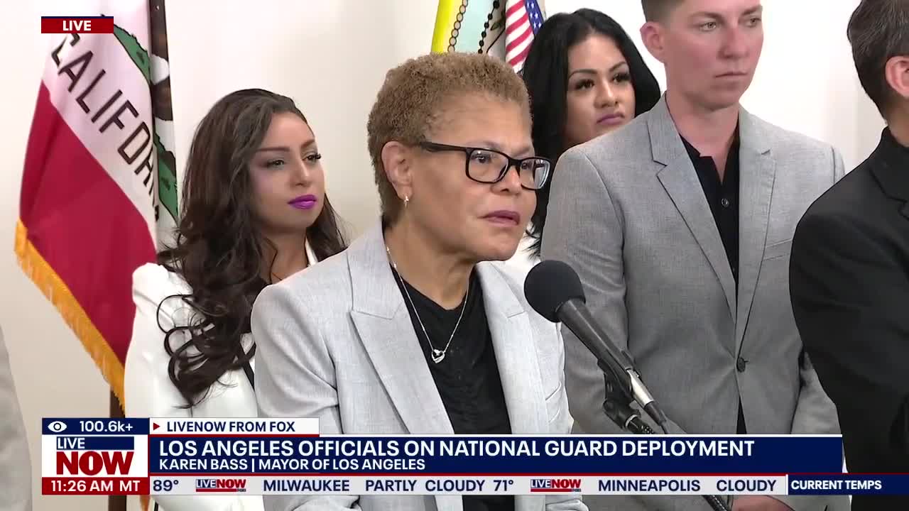Mayor Bass on National Guard Deployment