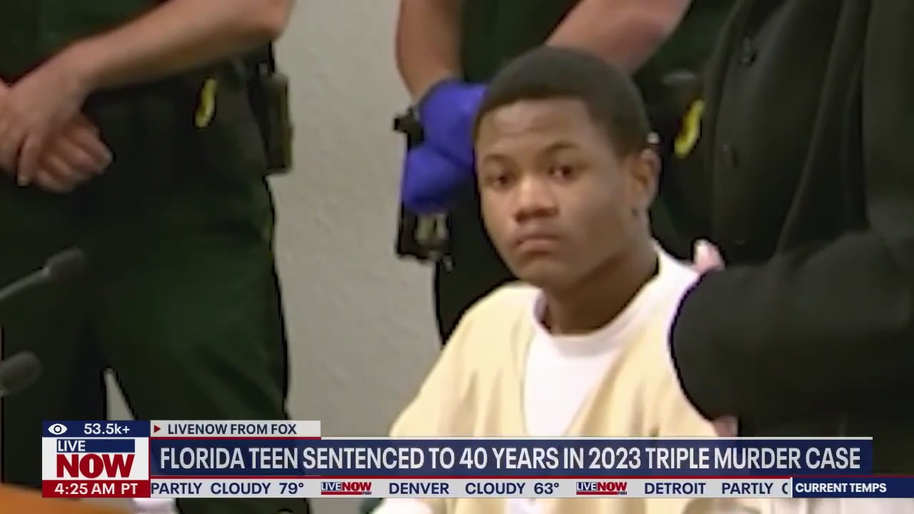 Florida teen sentenced to 40-years in prison
