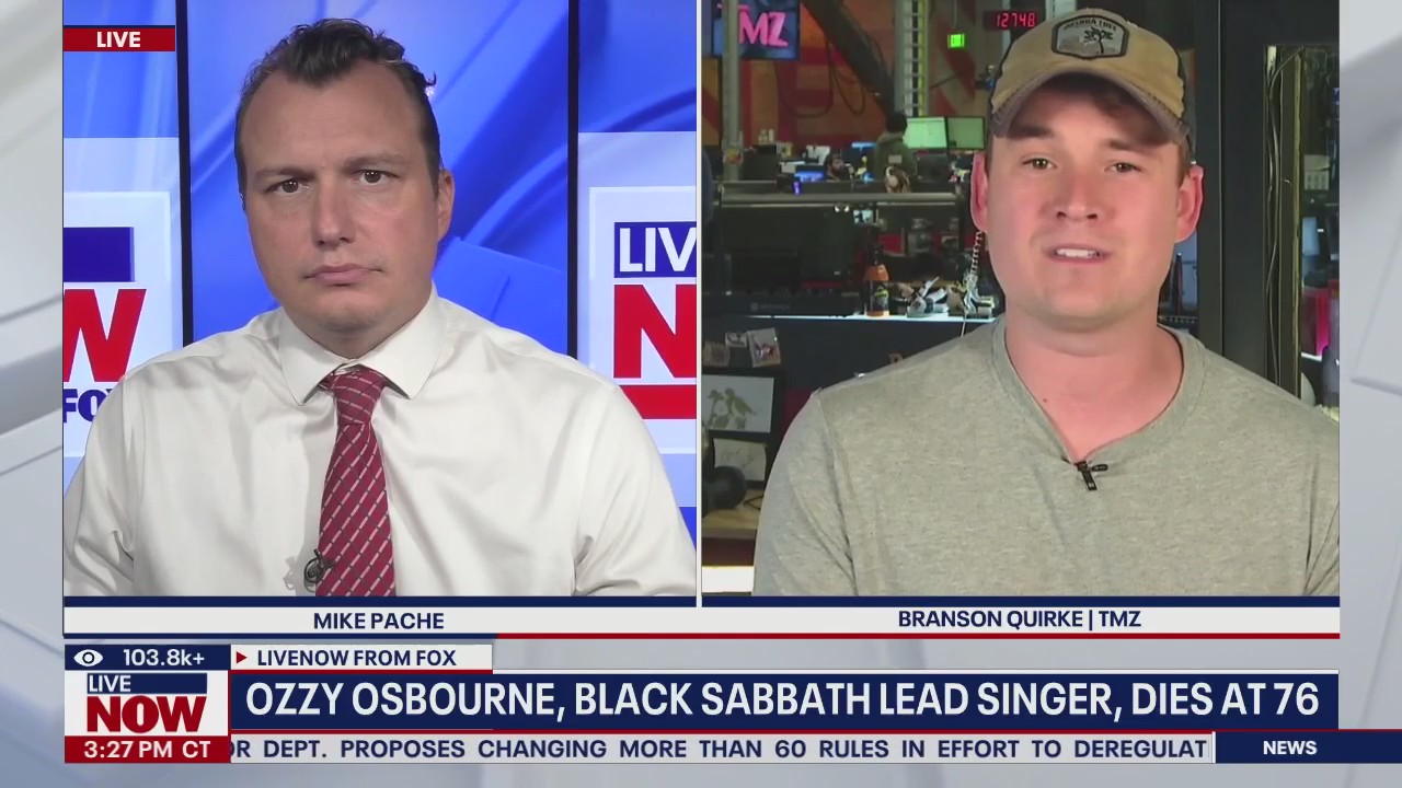 Ozzy Osbourne dies at 76