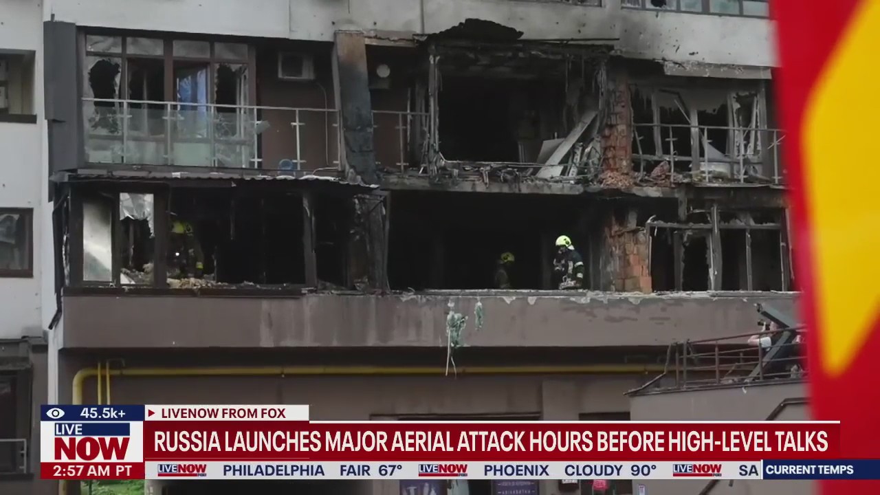 Russia launches major aerial attack on Ukraine