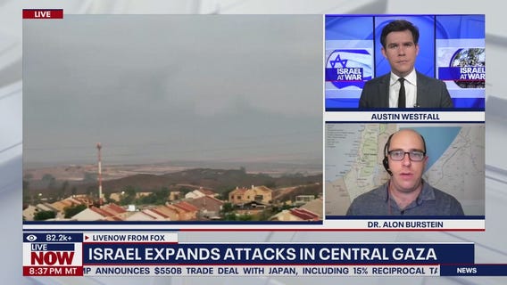 Israel expands attacks in central Gaza