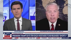Pres. Trump: 10 Gaza hostages to be released 'shortly'
