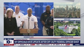 Update after off-duty federal officer shot in NY