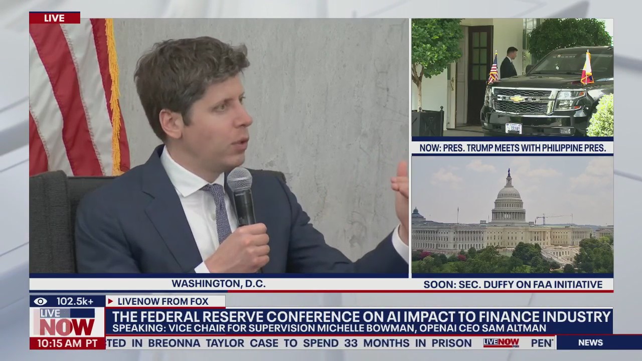 Sam Altman discusses the future of A.I and finance