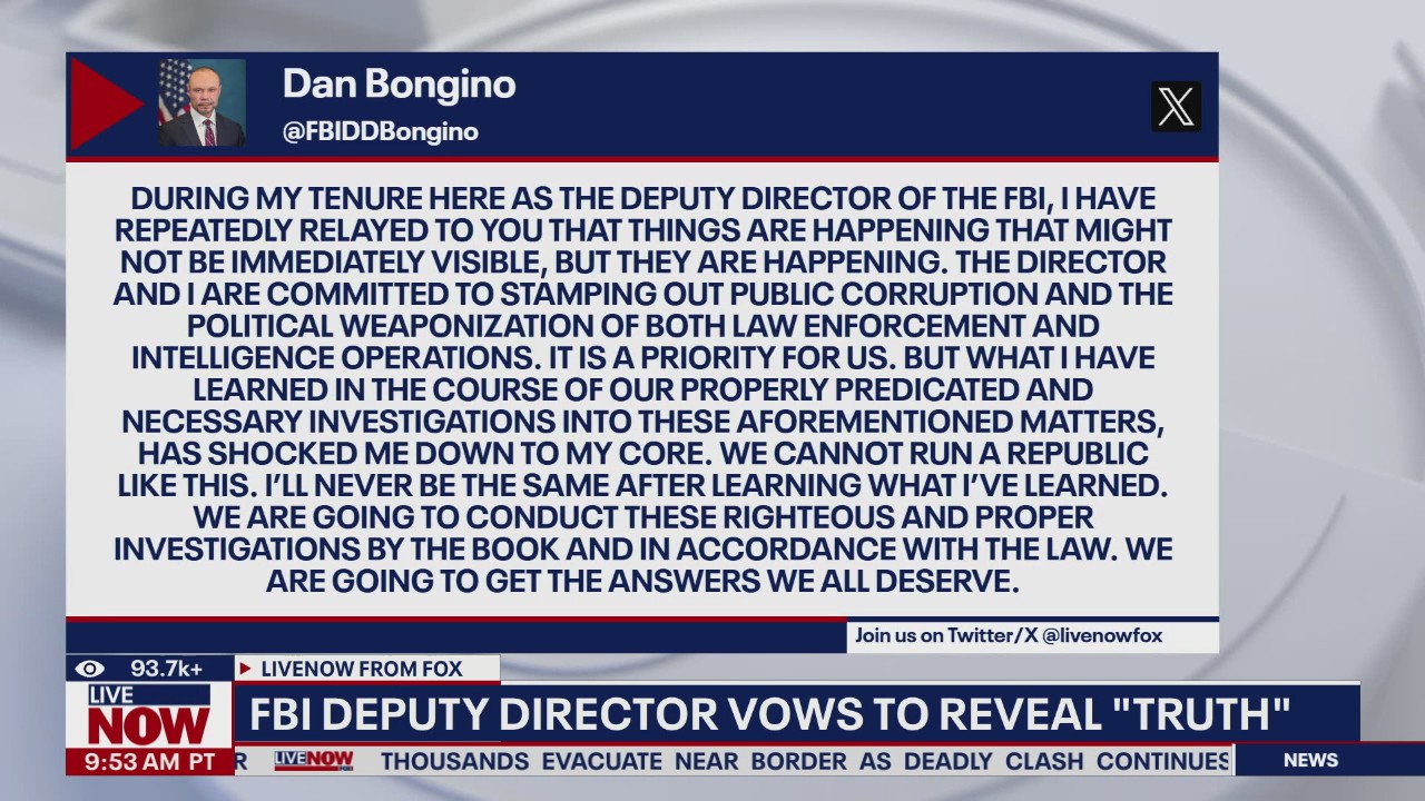 Cryptic post: Dan Bongino vows to real the 'truth'