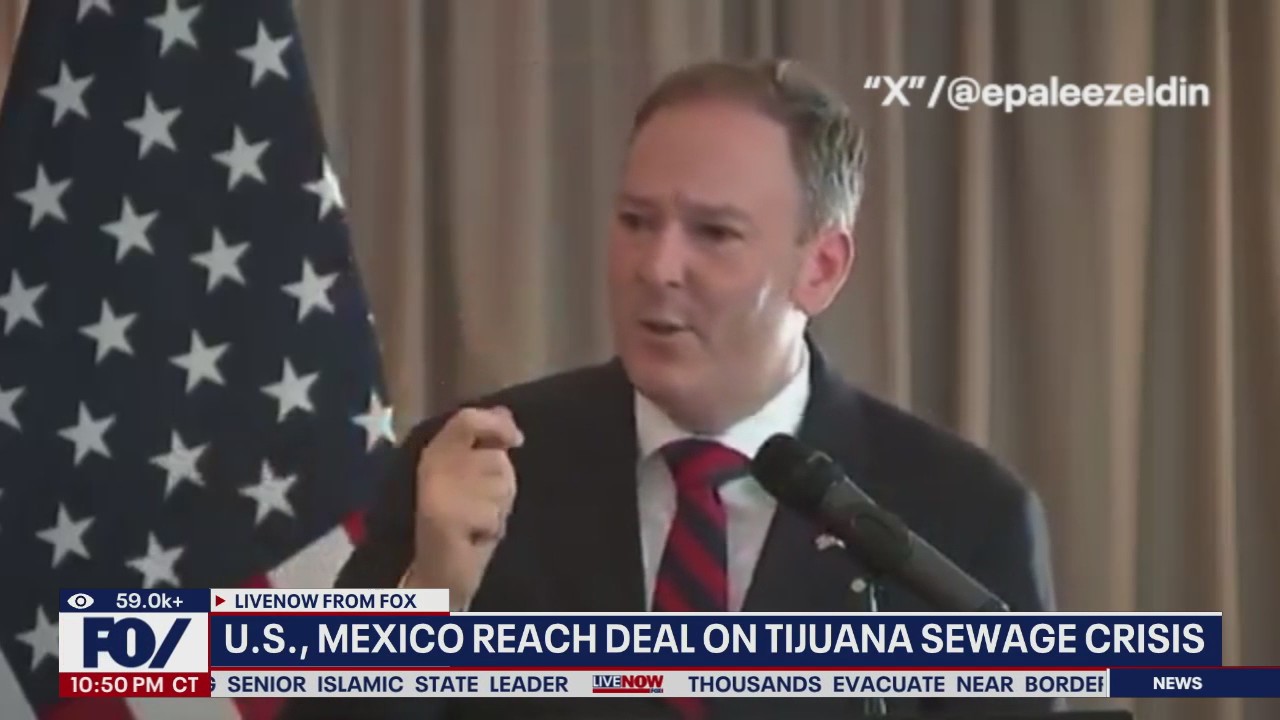 U.S., Mexico reach deal on Tijuana sewage crisis