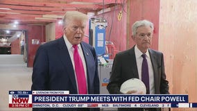 Trump meets with Powell at Federal Reserve