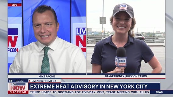 New York City under extreme heat advisory