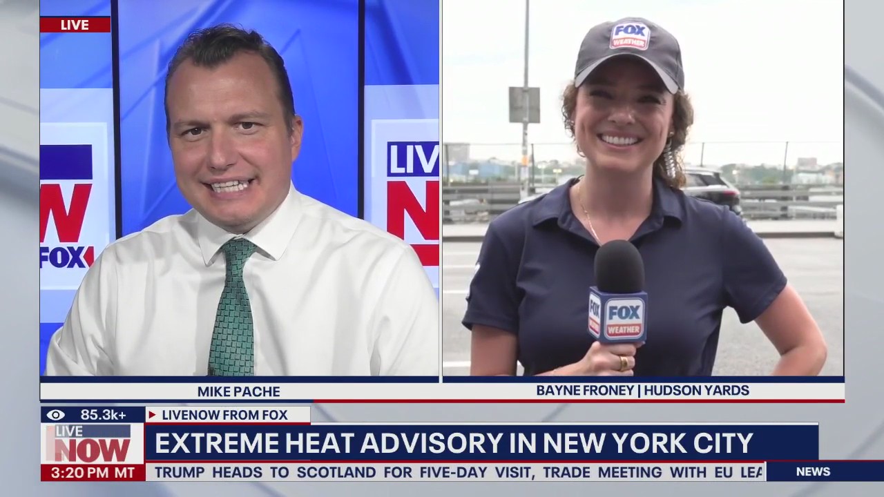 New York City under extreme heat advisory