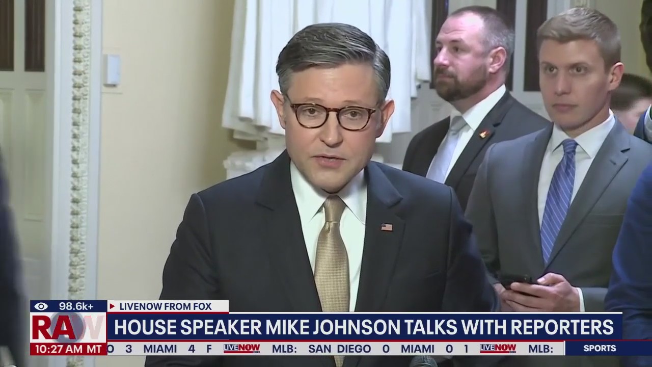 Speaker Johnson addresses Epstein files