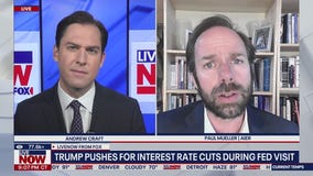 Trump pushes for interest rate cuts during Fed visit