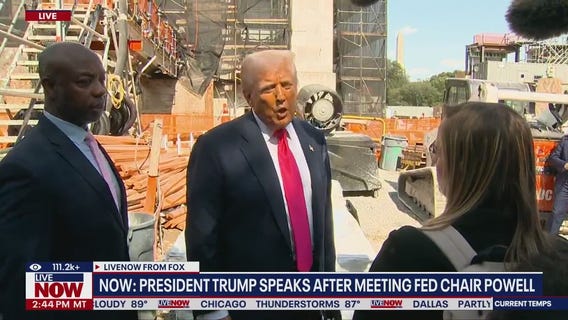 Trump speaks after meeting with Fed Chair Powell