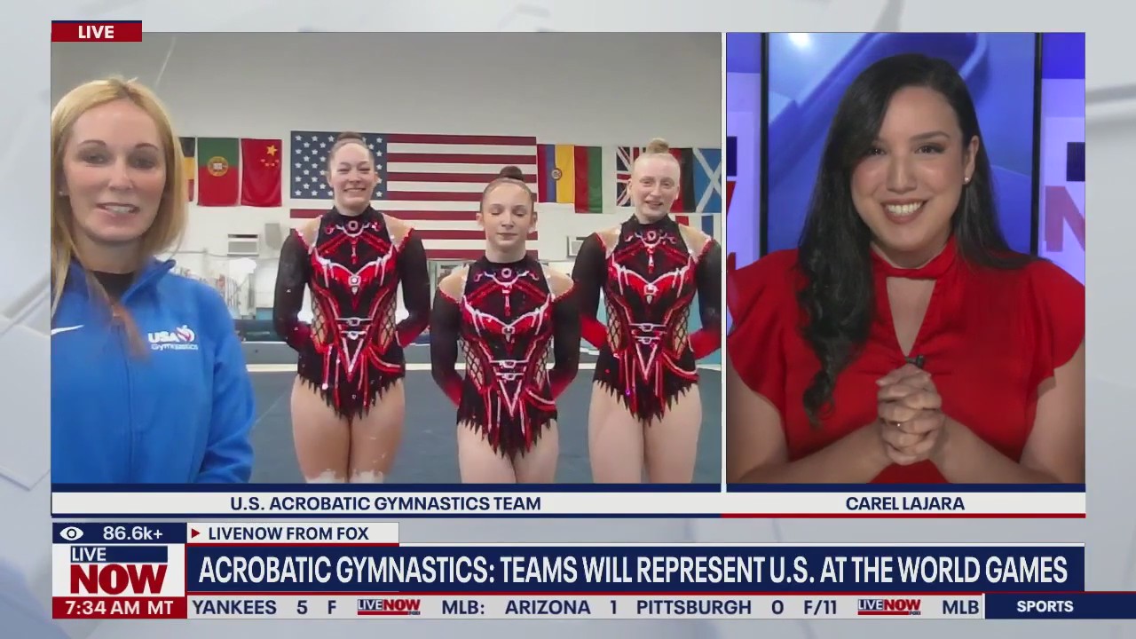 U.S. acrobatic gymnastics teams will compete at The World Games