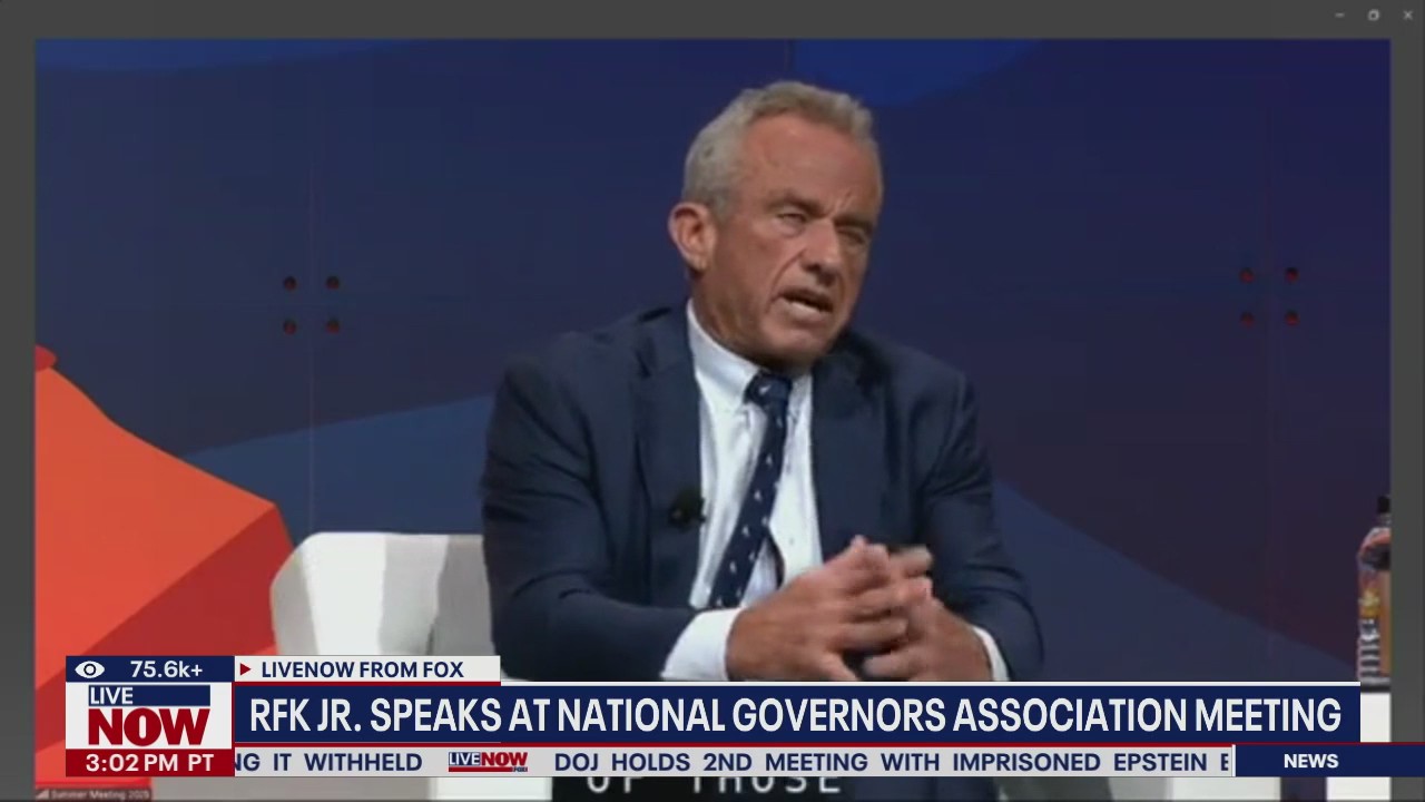 RFK Jr. speaks at National Governors Assoc. meeting