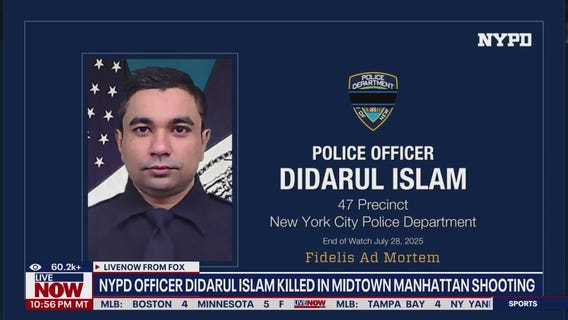 NYPD identifies officer killed in shooting