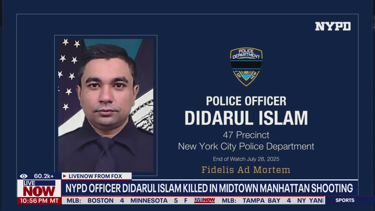 NYPD identifies officer killed in shooting